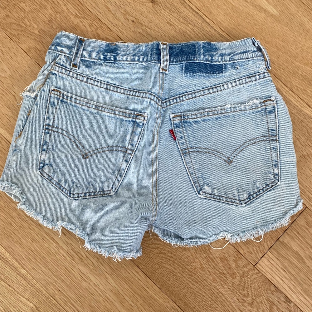 Vintage and recycled Levi’s denim shorts